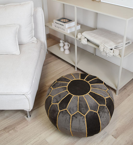velvet grey brown orange