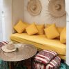 moroccan kilim floor cushion