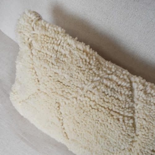 beni ouarain fluffy cushion