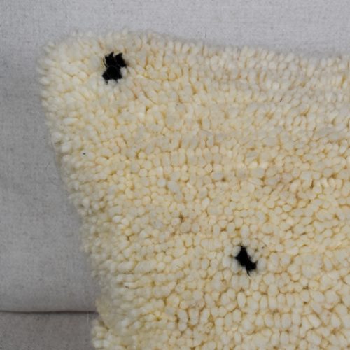 Alternative view of Dotted Fluffy cushion - Square