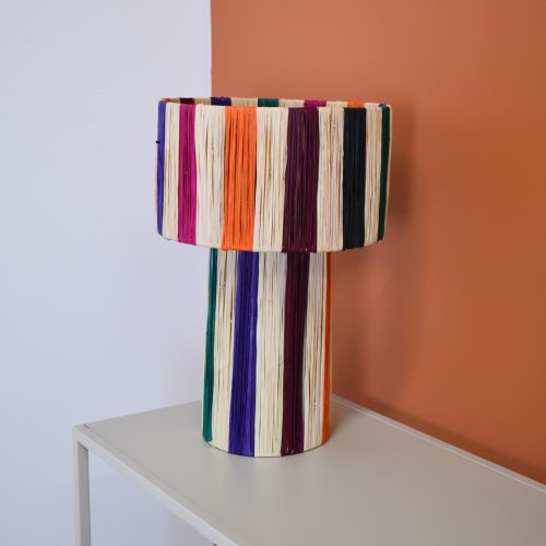 Rattan lamps