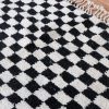 Checkered Rug Black - RC292 - Image 2
