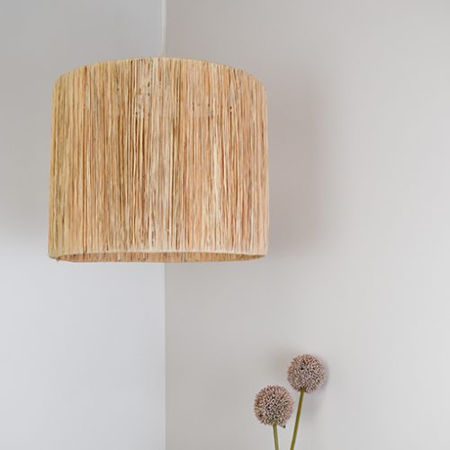 moroccan raffia lamp naturel