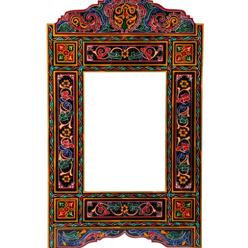 zouak mirror moroccan wooden furniture